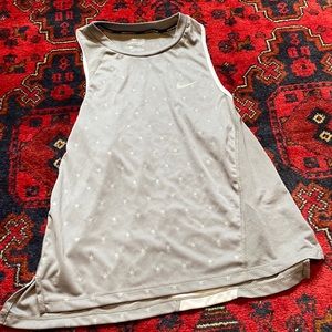Nike Dri-fit Silver star running tank, size S